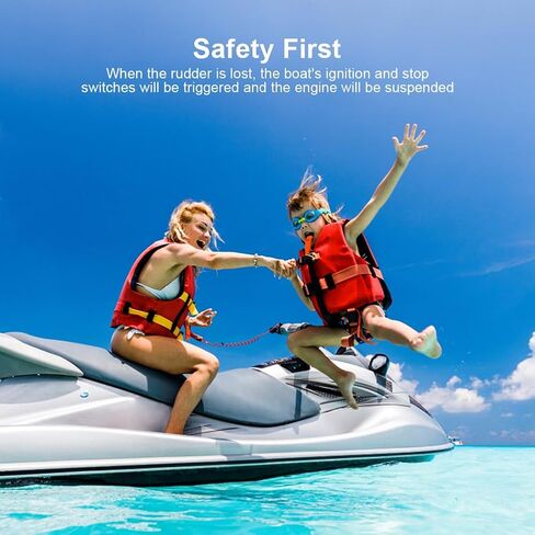 Boat Kill Switch Lanyard, Universal Boat Outboard Engine Motor Parts Extendable Wrist Strap Stop Switch Key Lanyard Rope in Saudi Arabia