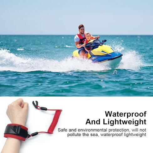 Boat Kill Switch Lanyard, Universal Boat Outboard Engine Motor Parts Extendable Wrist Strap Stop Switch Key Lanyard Rope in Saudi Arabia