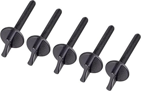 DMiotech 10 Pack M4x12mm Thumb Screws Bolts Hand Driven Spade Nylon Screw Metric Thread for RC Model RC Aircraft in Saudi Arabia