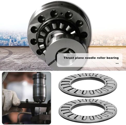 5PCS Thrust Needle Roller Bearings with 10 Washers Inner Diameter 15.88mm Outer Diameter 28.6mm Bearing Thickness 1.984mm Gasket Thickness 0.8mm in Saudi Arabia