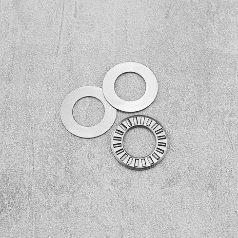 5PCS Thrust Needle Roller Bearings with 10 Washers Inner Diameter 15.88mm Outer Diameter 28.6mm Bearing Thickness 1.984mm Gasket Thickness 0.8mm in Saudi Arabia