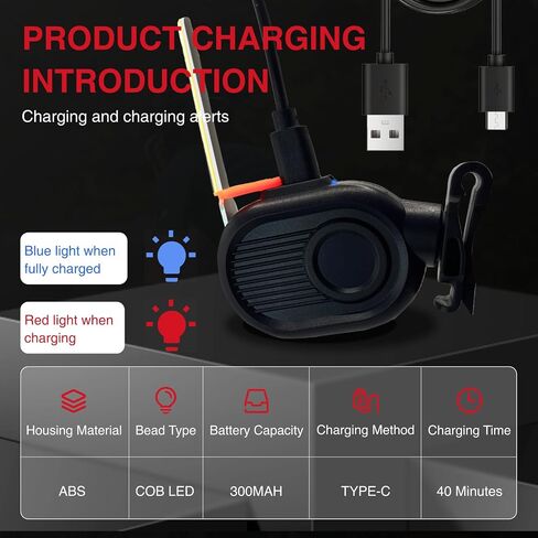 مصباح خلفي للدراجة Photondrop LED قابل لإعادة الشحن عبر USB، ضوء دراجة أصفر وأحمر، مناسب لأي نوع من أعمدة المقعد، ضوء خلفي للدراجة مقاوم للماء، 3 أوضاع تعديل in Saudi Arabia