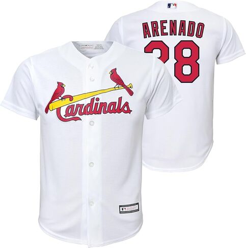 Nolan Arenado St. Louis Cardinals MLB Kids Youth 8-20 White Home Player Jersey in Saudi Arabia