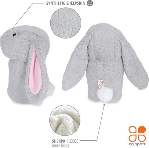 أغطية نادي الجولف عالية الجودة من EQ SPORT، غطاء رأس من الخشب والسائق لنوادي الجولف - أغطية نوادي الجولف مناسبة وآمنة تمامًا، أغطية نوادي الجولف المضحكة، أغطية رأس جولف على شكل أرنب عيد الفصح الحيواني in Kuwait