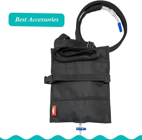 5Pcs Urine Drainage Bag, Anti-Reflux, 2000 mL Volume, 48" Drainage Tube, Clips and Hanging Hook in Saudi Arabia