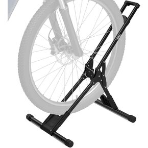 Favoto Bike Stand Bicycle Rack Stand - Floor Bike Stand for Garage, Cycling Wheel Holder Indoor Outdoor Storage Tires Rack Holder for Mountain MTB and Road Bicycles, Steel