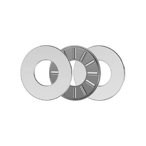 NTA1423 2TRA Thrust Needle Roller Bearings with Washers 7/8" Bore 1-7/16" OD 5/64" Thickness Imperial Industry Thrust Bearing