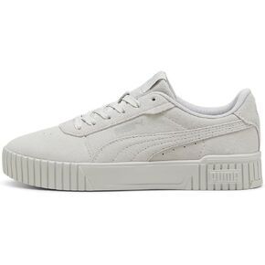PUMA Women's Carina 2.0 Sneaker, Suede-Cool Light Gray-Cool Mid Gray, 7.5