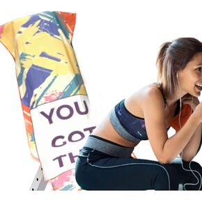 Fitness workout towels, perfect for gym, hood fits over gym bench, absorbes sweat, comfortable, compact, Peloton accessory, yoga, beach, camping & travel quick drying Microfiber for men & women.