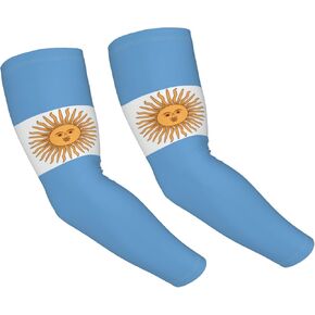 Flag Arm Sleeves-Fashion Cooling Sports Sun Sleeves for Men/Women Basketball Running Golf Cycling Outdoor,1 Pair