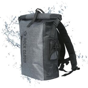 ROCK CLOUD Waterproof Backpack Dry Bag 25L TPU Dry Sack for Kayaking Rafting Boating Beach Surfing Swimming Canoe Camping Hiking Fishing Ski