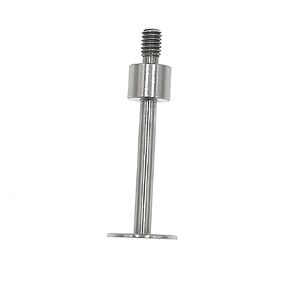 Flat Contact Points for Dial Indicator Depth Gauge 0.4mm Thickness 8mm Diameter M2.5 Thread (A Set)