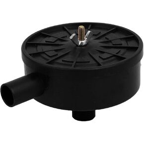 uxcell 1/2PT Plastic Housing Admitting Port Muffler Filter Silencer for Air Compressor