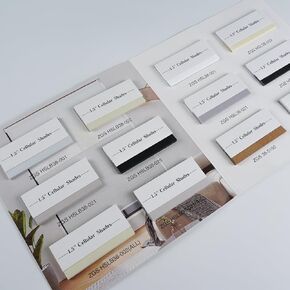 Custom MYshade 1.5 inch Diameter Cellular Window Shades Fabric Samples