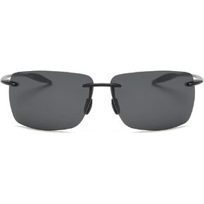 Rimless Polarized Sports Sunglasses for Men Women Driving Running Fishing Golf UV Blocking Glasses Eyeglasses Shades