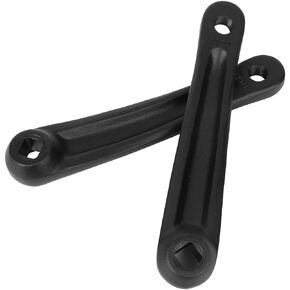 Rosvola 1 Pair Bike Crank Arm, 170mm 6.7in Mid Motor Cranks, Electric Hole Crank, Horizontal Crank Arm for Bike Mid Drive Motor Installation