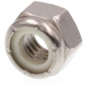 Prime-Line 9075332 Nylon Insert Lock Nuts, 5/16 In.-18, Grade 18-8 Stainless Steel (50 Pack)