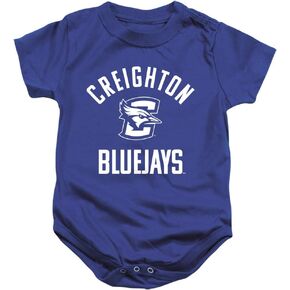 Creighton University Official One Color Bluejays Unisex Infant Snap Suit for Baby