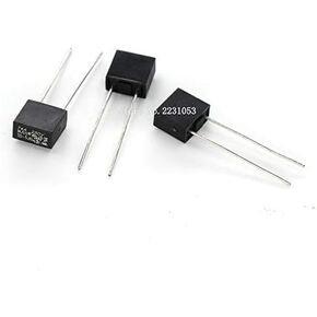 Replacement Fuse 10PCS/LOT Square Fuse T4A 250V Slow Blow Square Plastic Fuse 4A LCD TV Power Board Commonly Used 392