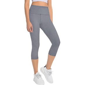 Gnaianch Girls Capri Leggings High Waisted Compression Pants Stretch Active Yoga Tights for Kids Teen Workout Running
