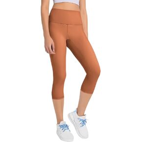 Gnaianch Girls Capri Leggings High Waisted Compression Pants Stretch Active Yoga Tights for Kids Teen Workout Running