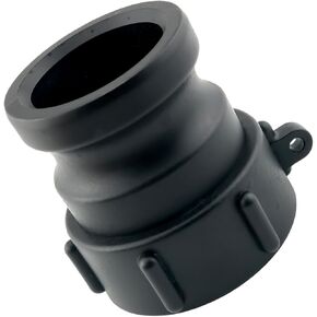 Coarse Thread 60mm to 2 Inch Quick Connect Male Adapter Groove and Slot Components External Thread Lock Polypropylene Coupler Applied in Oil and Gas Pipeline Systems