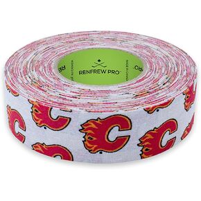 Renfrew NHL Team Cloth Hockey Tape (Calgary Flames)