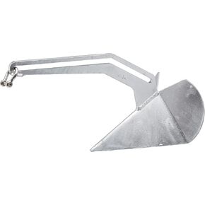 Seachoice Escape Plow Anchor, Galvanized, 16 lbs, for Boats up to 23-28 Ft.
