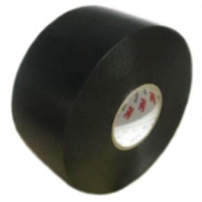 3M Scotchrap Vinyl Corrosion Protection Tape 51, 2 in x 100 ft, Unprinted, Black, All Weather Tape For Metal Piping and Electrical Conduit Systems, 1 roll