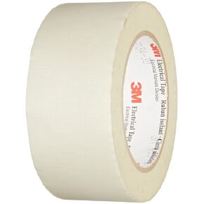 3M 69 Glass Cloth Electrical Tape - 2 in. x 108 ft. Flame Retardant Silicone Adhesive Tape Roll. Insulation Tape