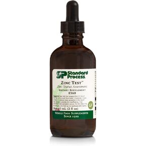 Standard Process Zinc Test - Zinc Standard Process Supplements - 2 fl. oz.