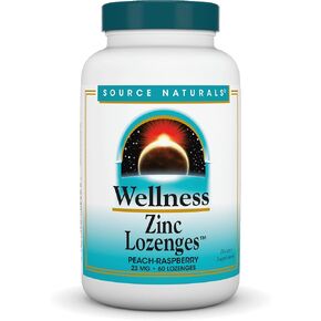 Source Naturals Wellness Zinc Lozenges, 60 CT