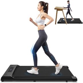 Treadmill for Home Office Under Desk Treadmill 3.0HP Brushless Motorized Electric Walking Treadmill with Larger Running Area