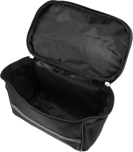 حقيبة مقود الدراجة X AUTOHAUX مع حامل هاتف بشاشة تعمل باللمس مقاس 8 بوصات وجيب جانبي شبكي وحقيبة تخزين أمامية للدراجات الجبلية باللون الأزرق in Kuwait