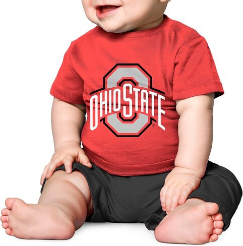 تي شيرت Little King NCAA Infant Tech للأولاد والبنات - مقاسات 6 أشهر و12 شهرًا و18 شهرًا in Kuwait
