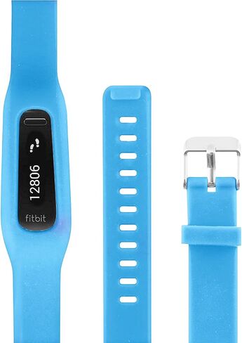 Buckle Bracelet for Fitbit One, Replacement Silicone Band with Chrome Watch Clasp and Fastener Buckle for Fitbit One in Saudi Arabia