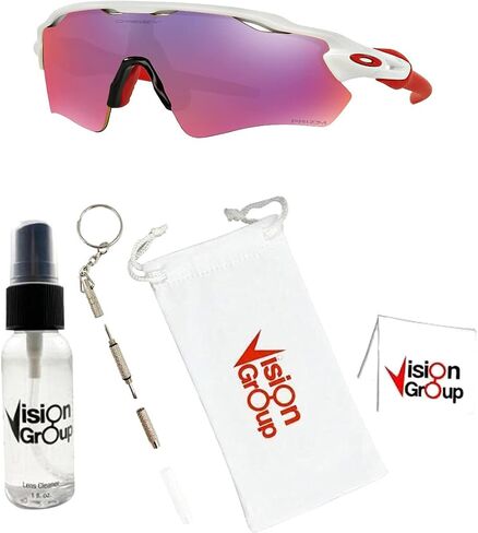 Oakley OO9208 Radar Ev Path Sunglasses+ Vision Group Accessories Bundle in Saudi Arabia