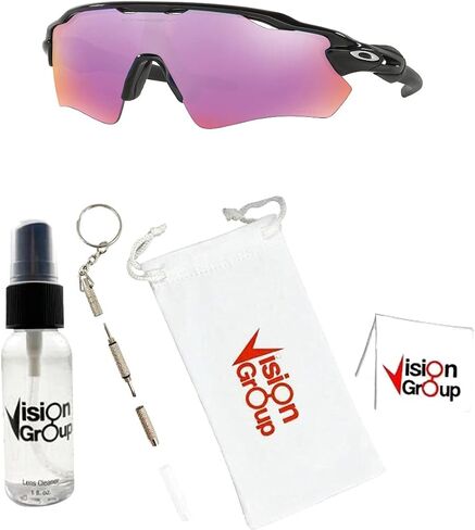 Oakley OO9208 Radar Ev Path Sunglasses+ Vision Group Accessories Bundle in Saudi Arabia