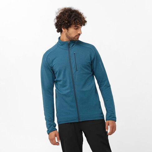 Salomon Men's Midlayer Jacket with Hood in Saudi Arabia