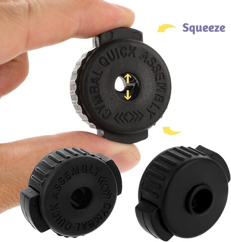 6 PCS Plastic Cymbal Nuts Quick-Fit Cymbals Rapid Release Cymbal Topper 8 mm Drum Accessories Black Drum Cymbals Hardware Percussion Drum Kit Cymbal Mate for Drum Replacement Kitparts in Saudi Arabia