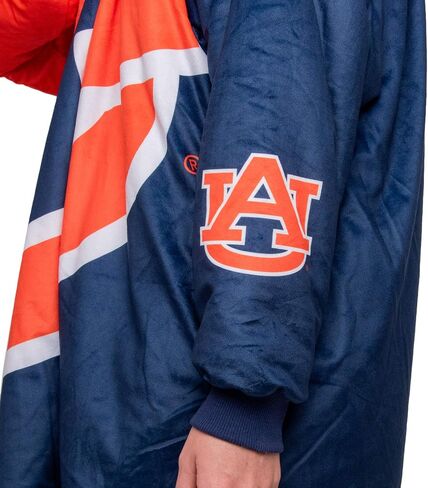 FOCO Reversible Oversized Sherpa Hoodie Sweatshirt Colorblock Hoodeez in Saudi Arabia