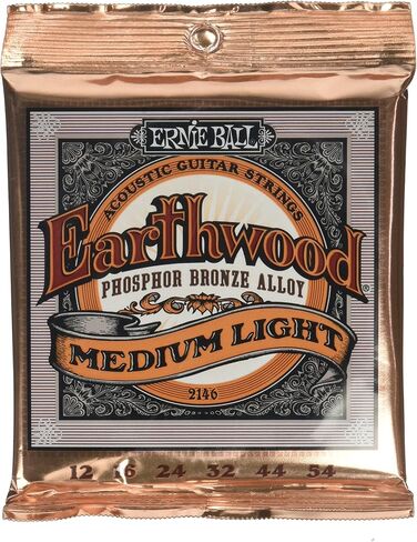 Ernie Ball 2146 Regular Slinky Acoustic Guitar Strings 12-54 2 Pack in Saudi Arabia