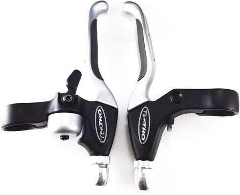 رافعة الفرامل الجديدة Tektro CL535-RT+CL530-RS MTB BMX HYBRID فضية مع جرس من Tektro in Kuwait