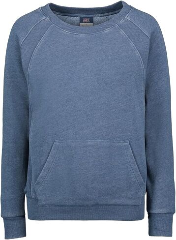 MV Sport Soft Crew Neck Sweatshirt with Pouch Pockets for Women/Fleece Womens Crewneck Sweatshirts/Crewnecks for Women in Saudi Arabia