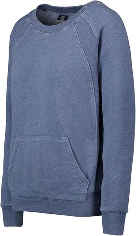 MV Sport Soft Crew Neck Sweatshirt with Pouch Pockets for Women/Fleece Womens Crewneck Sweatshirts/Crewnecks for Women in Saudi Arabia