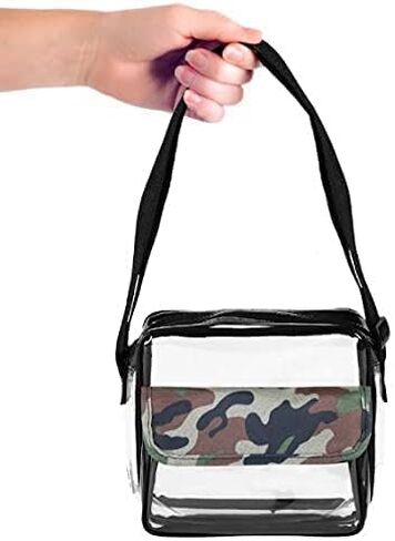 Clear Bag Team Colors Stadium Approved, Lightweight for Travel, Gym, Work, Sports Games, Concerts in Saudi Arabia