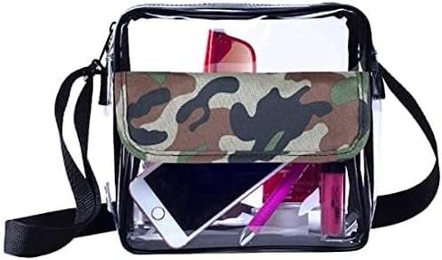 Clear Bag Team Colors Stadium Approved, Lightweight for Travel, Gym, Work, Sports Games, Concerts in Saudi Arabia