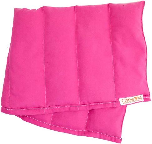 Microwave Heating Pad for Pain Relief, 9 x 22 Multipurpose Pads, Natural Buckwheat and Lavender Mix, Hot/Cold, Aromatherapy, Made in USA (Pink) in Saudi Arabia