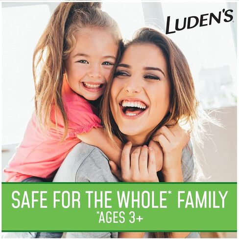 Luden's قطرات الحلق بالتفاح الأخضر، لتخفيف التهاب الحلق، 25 قطعة، 12 عبوة in Kuwait