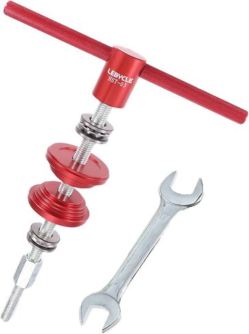 Bike Headset Cup and Bottom Bracket Press Installation Tool, Bicycle Crank Removal Tool, Bicycle Repairing Accessories Bearing Installer in Saudi Arabia